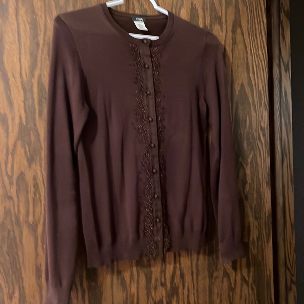 J. Crew Button Up Sweater- Size Small